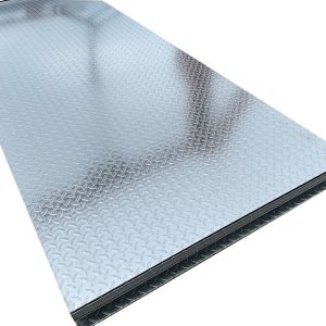 Q235B Hot Dipped Galvanized Checkered Iron Floor Steel with 7 Days Stock and