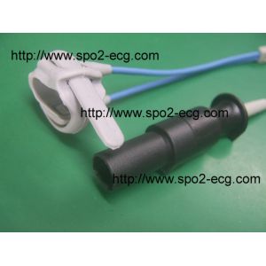 Spacelabs Adult Spo2 Sensor Finger Clip 10 Pin For Hospital Grey Blue Color