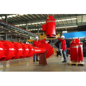 UL / FM 750 GPM Vertical Turbine Fire Pump Diesel Engine Driven