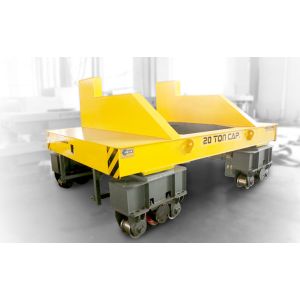 20 T Steel Plate Welded Material Handling Equipments Remote Control