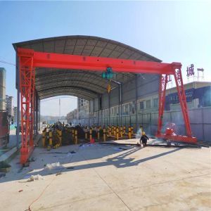 8m/Min Material Handling 10 Ton Mobile Gantry Crane