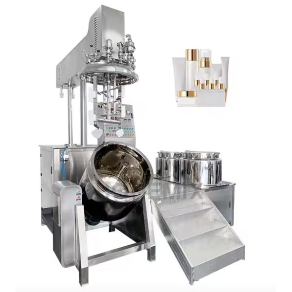 3mm 316L Vacuum Emulsifying Machine Mixer Vacuum Homogenizer Emulsifier Mixer