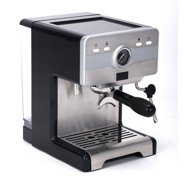 Easy Control Espresso Machine Large Capacity Espresso Maker Black Or Silver