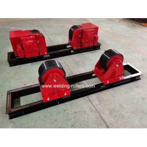 5 Ton Conventional Pipe Welding Rollers Bolt Adjustment For Wind Tower