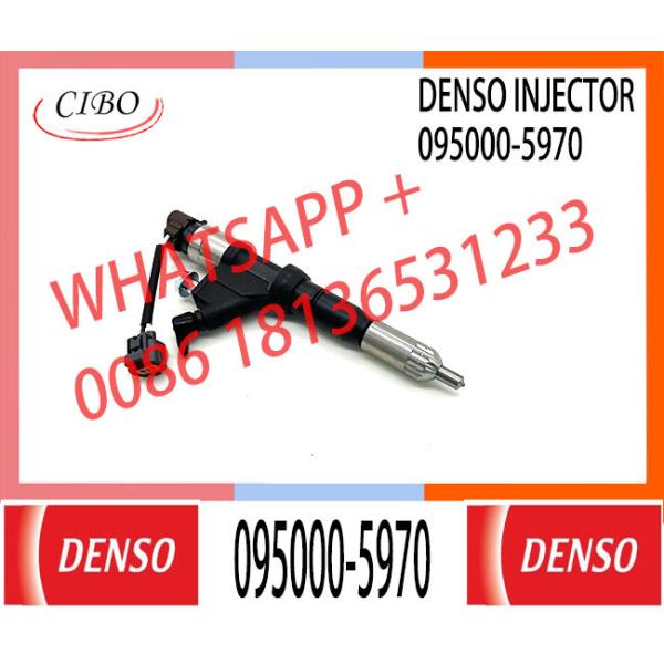 Quality High quality Diesel nozzle assembly common rail injector 0950005970 23670-E0360 095000-5970 with E13C common rail system for sale