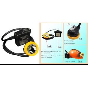 Nice Rechargeable Kl5lm Led Mining Cap Lamp Approved ATEX
