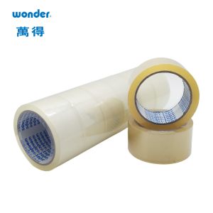 China Easy Tear BOPP Packaging Tape Multiple Widths Clear Brown White on sale