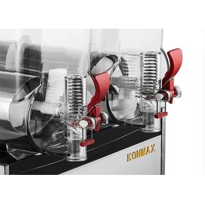 15L X 2 Tank 110V 700W Frozen Drink Machine Margarita Maker For Restaurant