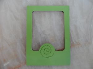 China Customsized removable magnetic photo frame /PVC PP cut design frame on sale