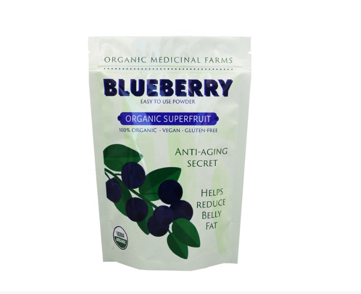 Child Proof Ziplock Aluminized Compound Packaging Bag For Food