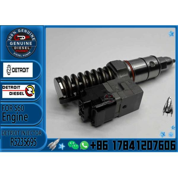 D-Etroit 12.7L SERIES 60 N2 Common Rail Diesel Fuel Injector 5237045 5237821 5237820 R5236952 R5236347 R5235915 R5235695