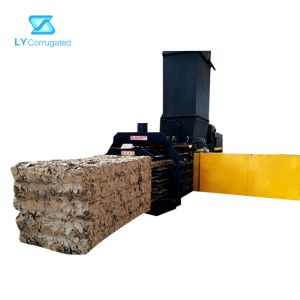 4lines Carton Packing Machine , TUV Automatic Cardboard Baler