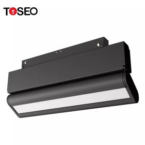 China Cob Led Spot Magnetic Track Light Adjustable Recessed 48Volt For Office on sale