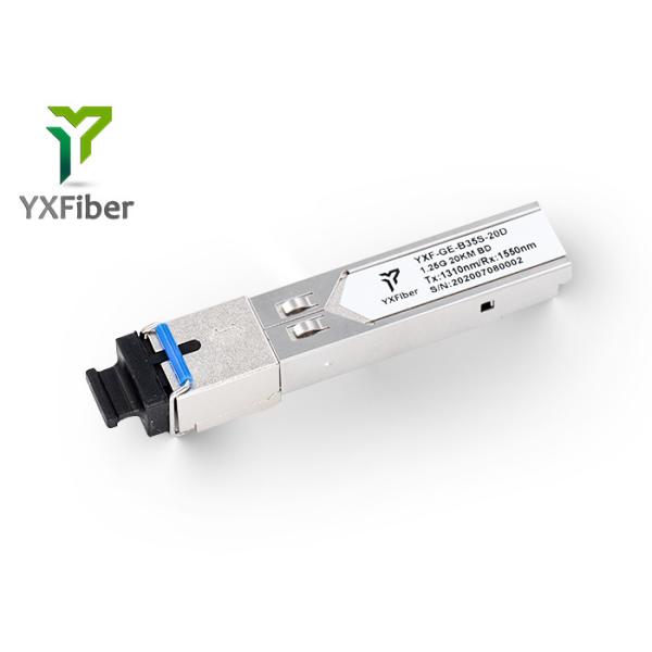 20KM 1310nm/1550nm Bidirectional Sfp 1.25G SFP Optical Module