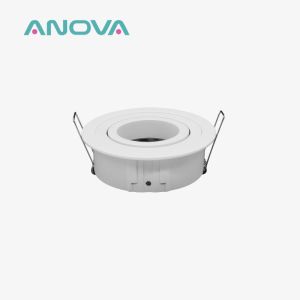 Wholesale IP20 Renewable MR16 Downlight Housing Tilted Cutout 82mm Downlight Enclosure from china suppliers