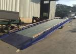 Loading And Unloading Mobile Yard Ramp / Container Dock Ramp