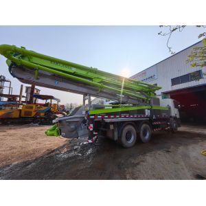 Renovated Zoomlion 38m Concrete Pump on Used Truck Mounted Concrete Placing Boom