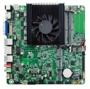 China Industrial Intel 11th Gen Tiger Lake U I3 I5 I7 Mini Itx Mainboard 6 Com Onboard 2 DDR4 64GB LVDS on sale