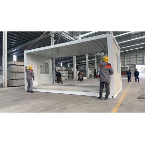 Multi-function Folding Container House Design Sandwich Panel Prefabricated