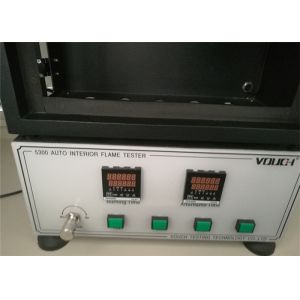 Textile Horizontal Flammability Tester , Standad GB8410 Fmvss 302 Flammability