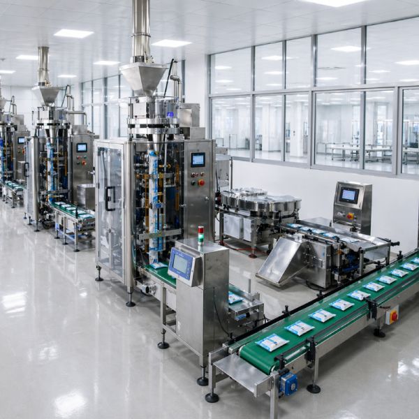 Automatic VFFS Salt Packing Machine for Granules and Powders