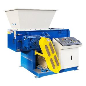 Single Shaft Shredder Machine For Waste ABS Computer Shell With Motor Core