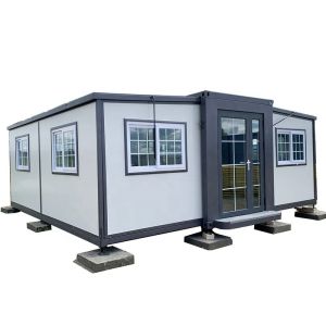 3 Bedroom Luxury 40Ft 20Ft Movable Prefabricated Home Foldable Expandable