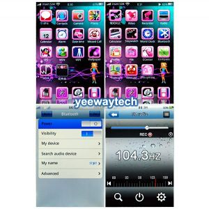 HiPhone i9 Quad Band Single Card Single Standby Dual Cameras WIFI Bluetooth Java