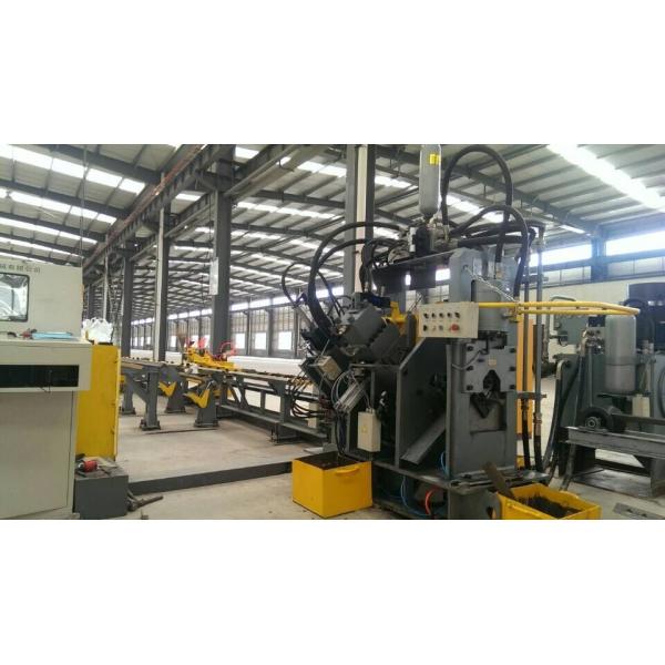 Quality Angle Iron Punching Machine , Angle Iron Cutting Machine Adopt CNC Technology for sale