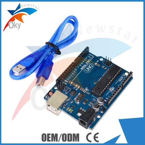 Quality MEGA328P ATMEGA16U2 Development Board For Arduino , With Usb Cable for sale