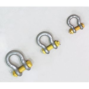1-1/8" WLL 9.5 Tonne Wide Body Shackles With Safety Bolt