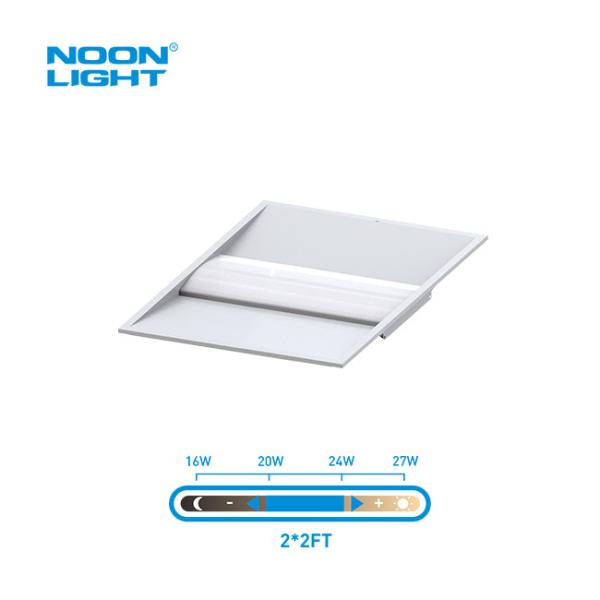 24 Gauge Steel Housing 2x2FT LED Center Basket Troffer Wattage and CCT