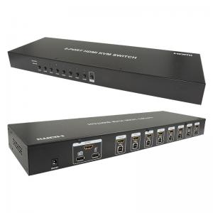 China 8 PORT KVM Switch HDMI Auto Switching 1920 X 1440 Solutions on sale