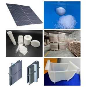 High Strength White Color PVDF Resin Pellets For Plastic Molding Industry