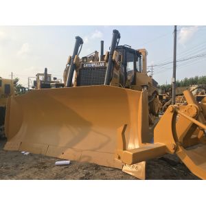 Single Ripper Used Dozers D8n 306hp Rated Power In Yellow Color