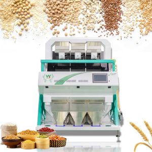 Wholesale 3 Chute Intelligent Color Sorter Grain Rice Color Sorting Machine from china suppliers