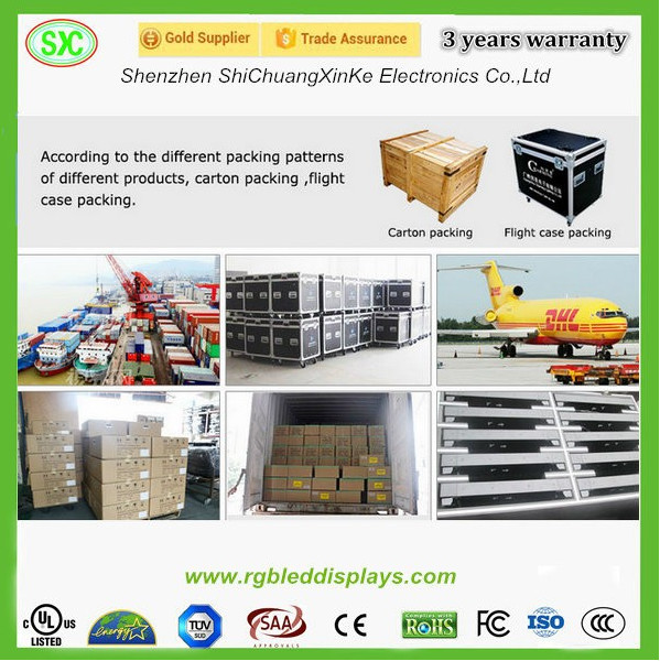 Commercial Advertising Screen P8 Indoor Full-Color LED Display, Long Life, Flexible To Use