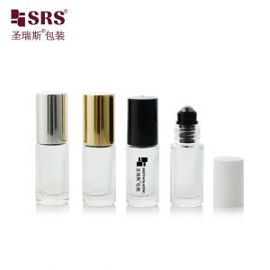 Wholesale Empty Round Shape Thick Wall Mold Glass Roller Steel Ball Roll On Perfume Bottles from china suppliers
