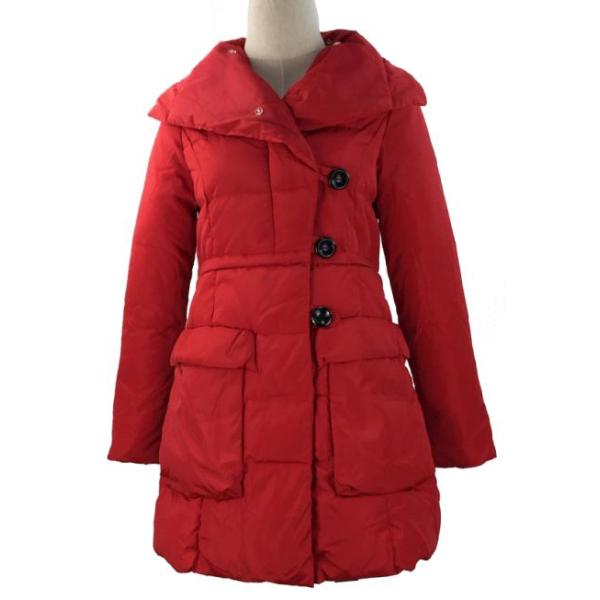 Warm Women'S Lightweight Packable Down Jacket , Windproof Padded Winter Coat
