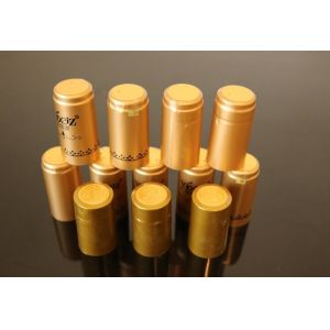 PVC heat shrink capsules for olive oil bottle PVC Shrink Sleeve Capsule for