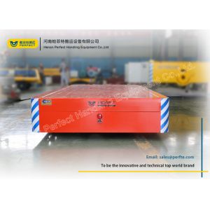 10T Heat - Resistant Material Transfer Cart Handing Trackless Trolley