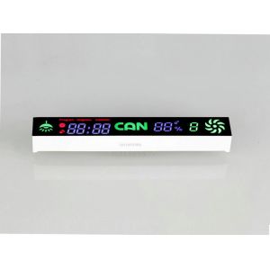 MULTICOLOUR CUSTOM 7 SEGMENT LED DISPLAY FOR KITCHEN HOOD