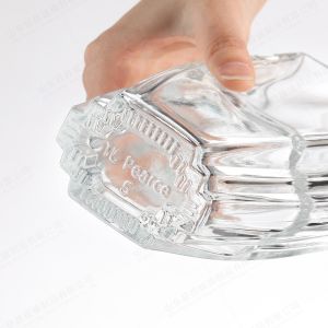 Custom Capacity Glass Bottle 200ml 500ml 700ml 750ml Frosted Flint for Whiskey