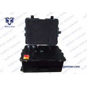 500W High Power Military Vehicle Bomb Jammer Portable Cell Phone RF Signal