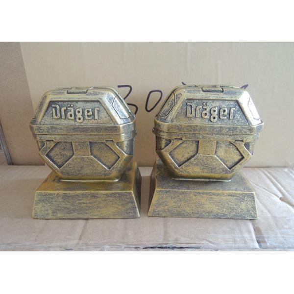 Quality Resin Material Custom Trophy Cup , Physical Model Style Antique Trophy Cups for sale