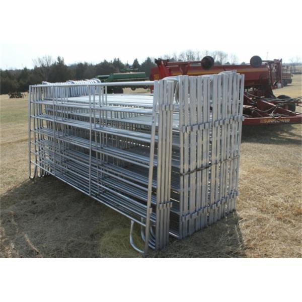 Hot Dip Galvanised Steel Farm Gates , Security Wire Gates And Fences