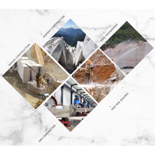 55KW Stone Mining Multi-wire Diamond Wire Saw Cutting Machine with CE Certification