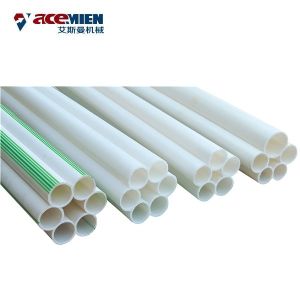 HDPE PE PPR Plastic Pipe Extrusion Line 16mm-63mm Diameter Single Screw