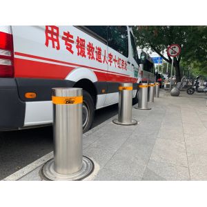 High Security Lifting Stainless Steel Bollards With CE Certification