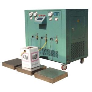 Single Station Refrigerant Split Charging Recovery Machine R22 R134a Ac Recovery